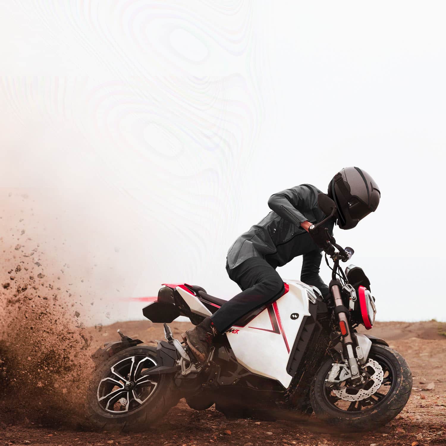 Moto électrique, OVAOBIKE MCR-M | 11 000 W | 125 cc | V-max 130 km/h | Autonomie 230 km - Atom Motors