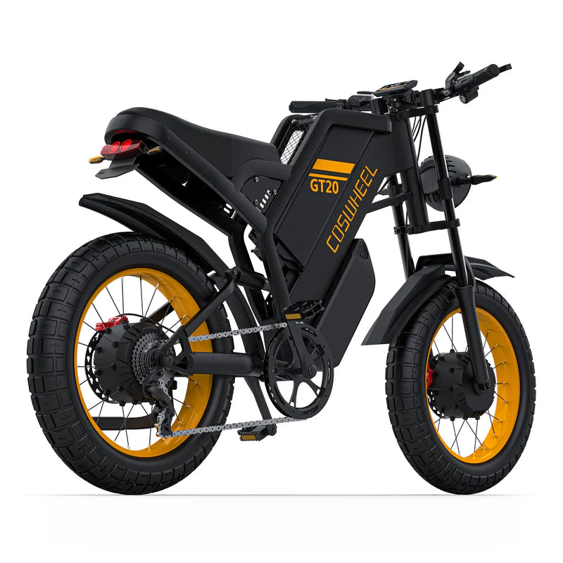 Vélo électrique | Coswheel GT20 Pro | 2000 W | V‑max 25km/h | Autonomie 233 km - Atom Motors