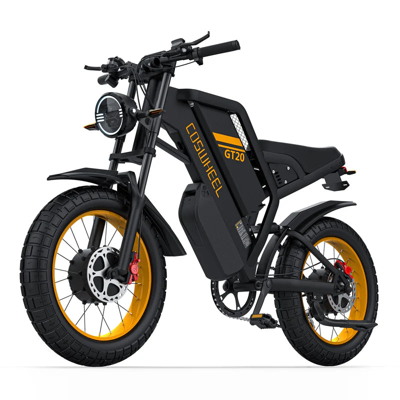 Vélo électrique | Coswheel GT20 Pro | 2000 W | V‑max 25km/h | Autonomie 233 km - Atom Motors