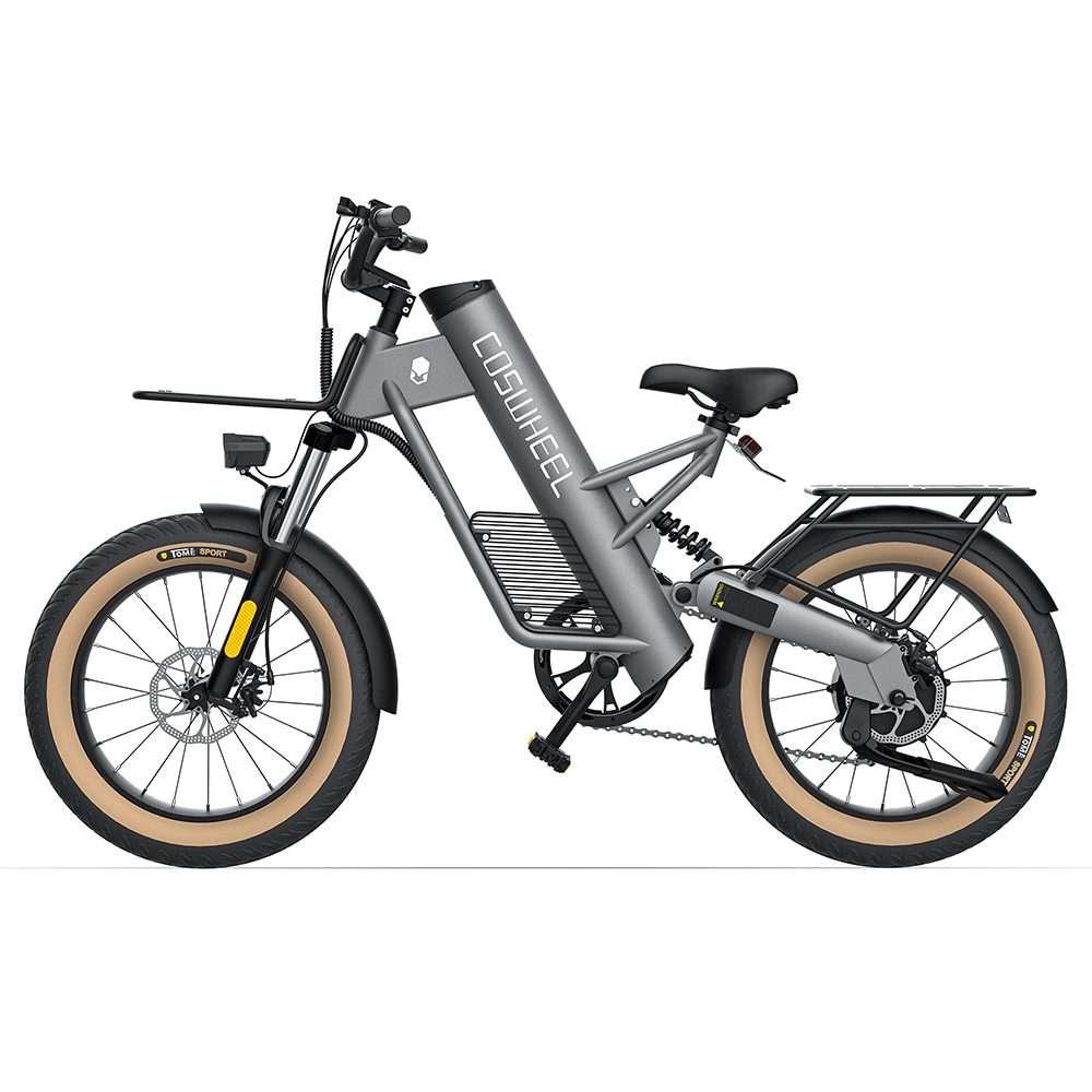 Vélo électrique Fatbike | COSWHEEL M20 | 750W | V-max 25 km/h | Autonomie 80 km - Atom Motors