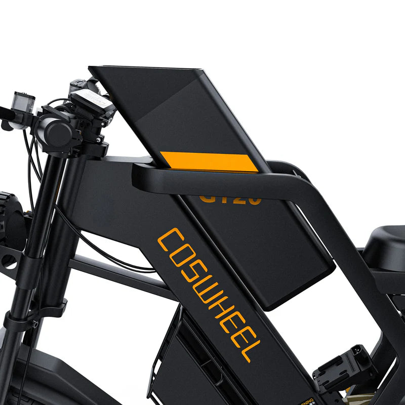 Vélo électrique | Coswheel GT20 Pro | 2000 W | V‑max 25km/h | Autonomie 233 km - Atom Motors