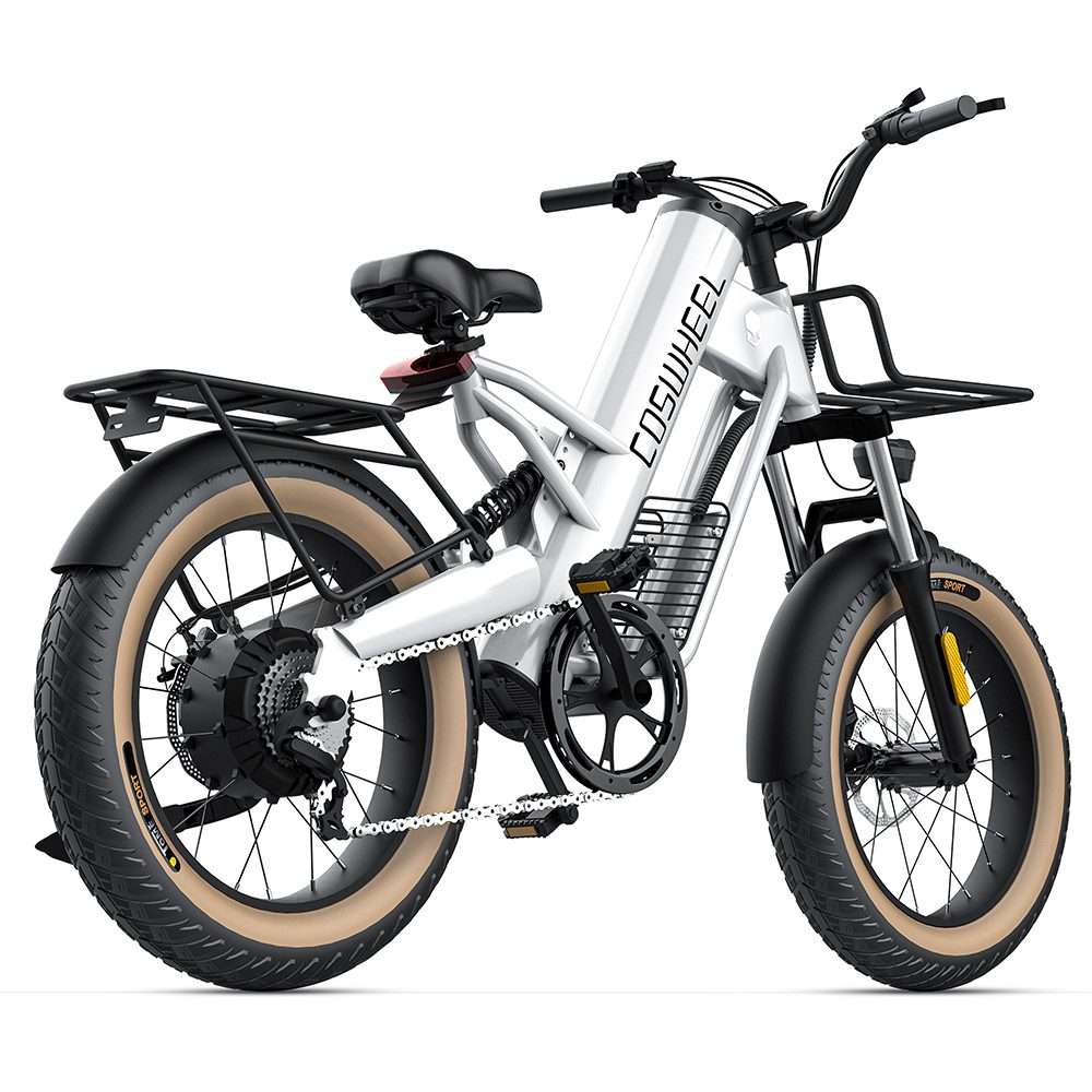 Vélo électrique Fatbike | COSWHEEL M20 | 750W | V-max 25 km/h | Autonomie 80 km - Atom Motors