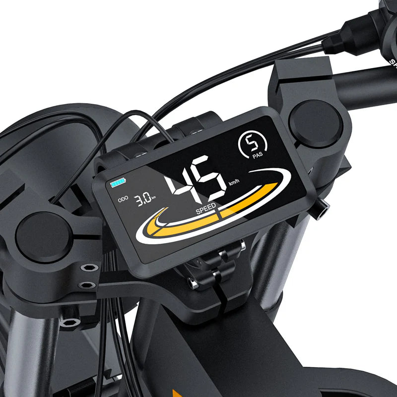 Vélo électrique | Coswheel GT20 Pro | 2000 W | V‑max 25km/h | Autonomie 233 km - Atom Motors