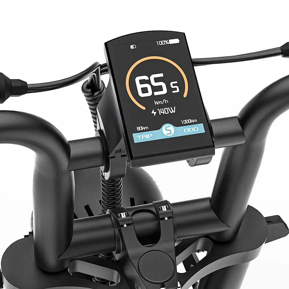 Vélo électrique Fatbike | COSWHEEL CT20S | 1500W | V-max 25 km/h | Autonomie 120 km - Atom Motors