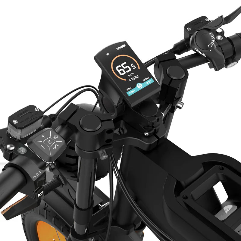 Vélo électrique | Coswheel GT20 Max | 1500 W | V‑max 25 km/h | Autonomie 233 km - Atom Motors