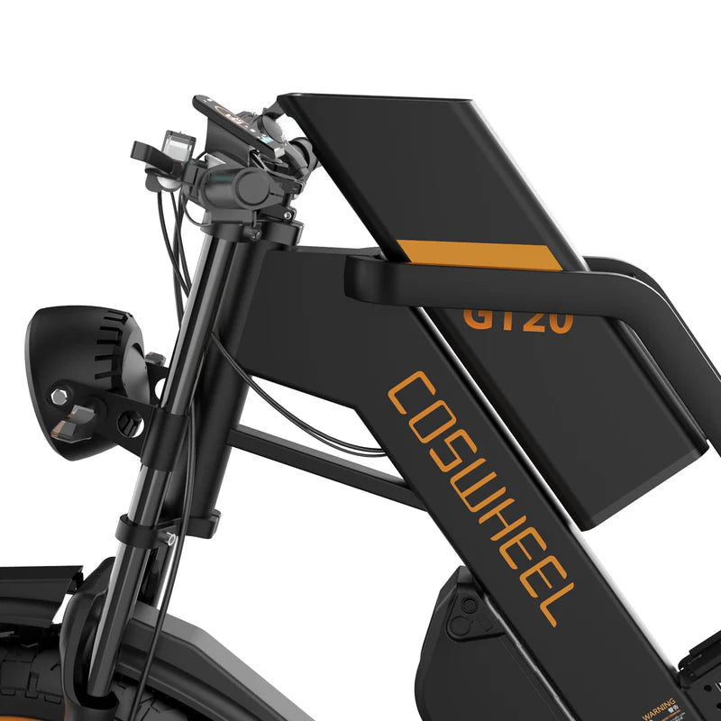 Vélo électrique | Coswheel GT20 Max | 1500 W | V‑max 25 km/h | Autonomie 233 km - Atom Motors