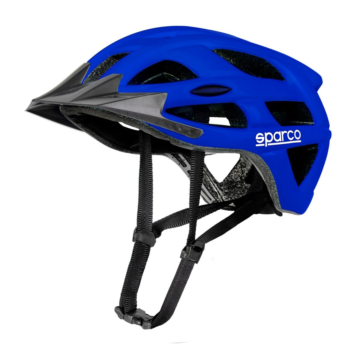 Casque de Cyclisme pour Adultes Sparco S099116AZ2M Bleu M - Atom Motors