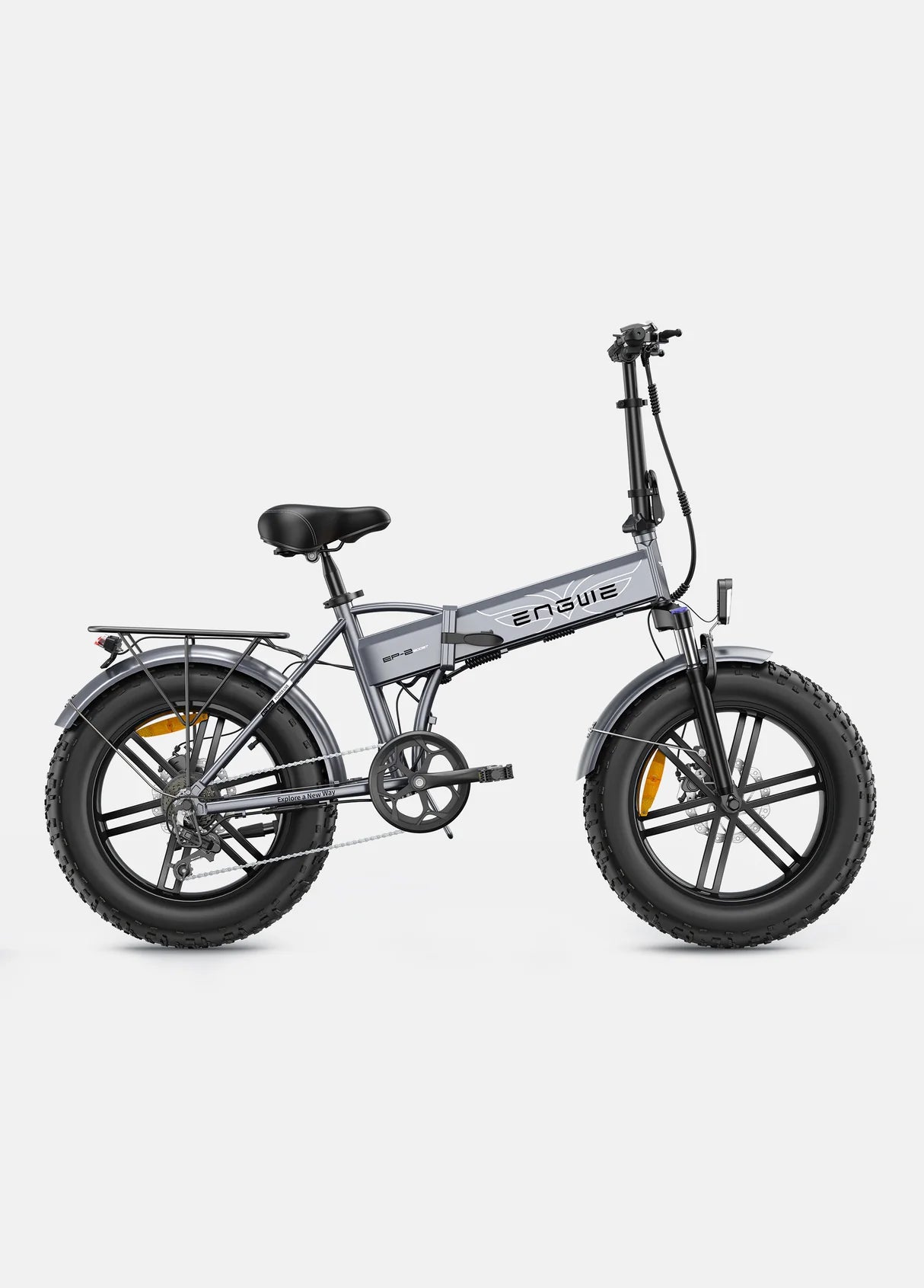 Vélo électrique Fatbike | Engwe EP‑2 Boost | 250 W | V‑max 25 km/h | Autonomie 120 km - Atom Motors
