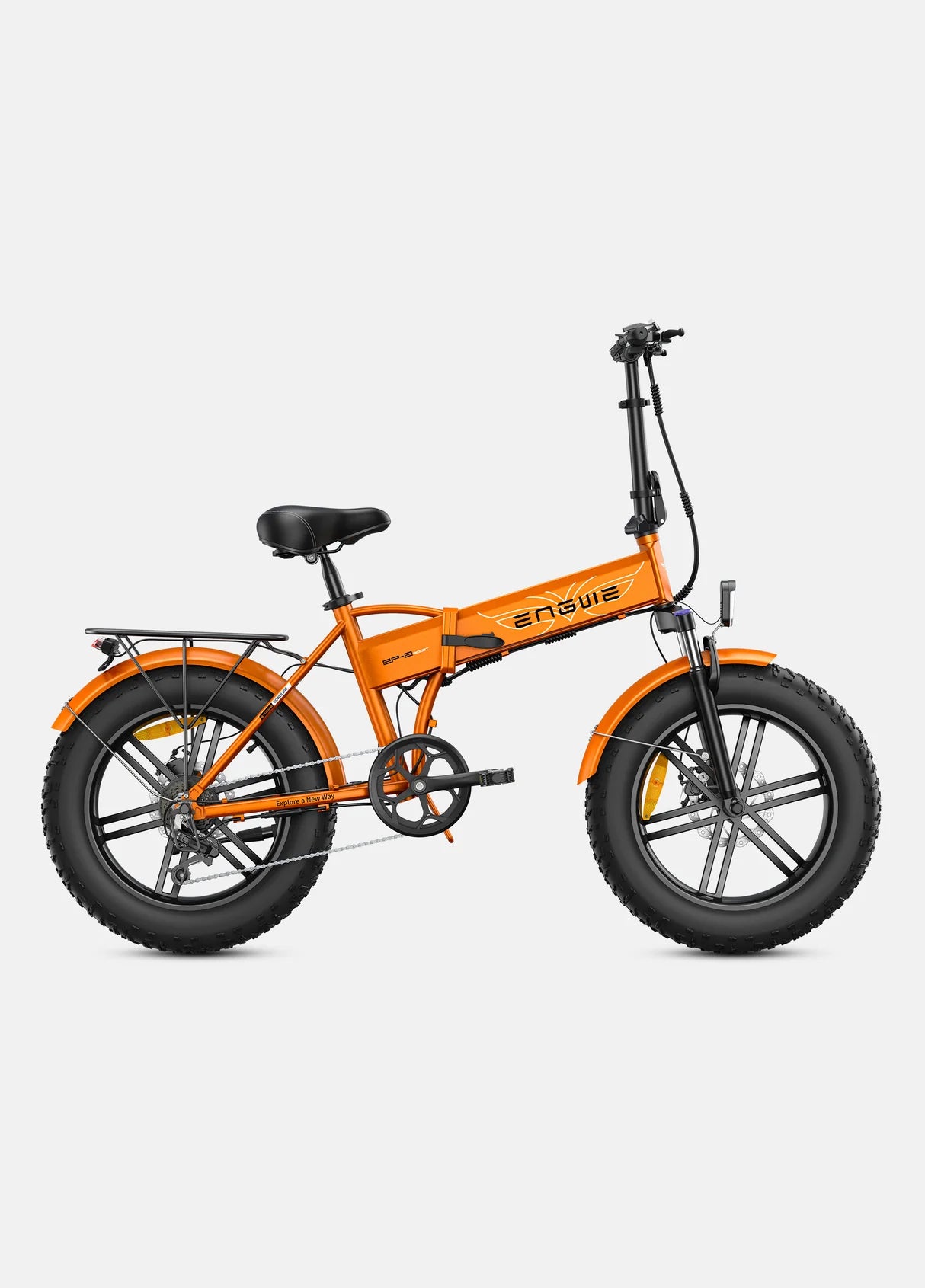Vélo électrique Fatbike | Engwe EP‑2 Boost | 250 W | V‑max 25 km/h | Autonomie 120 km - Atom Motors