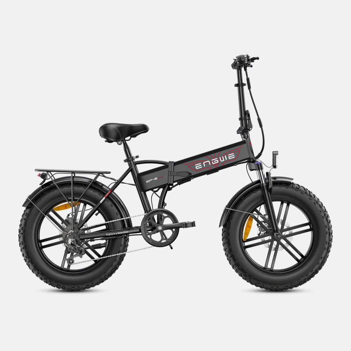 Vélo électrique Fatbike | Engwe EP‑2 Boost | 250 W | V‑max 25 km/h | Autonomie 120 km - Atom Motors