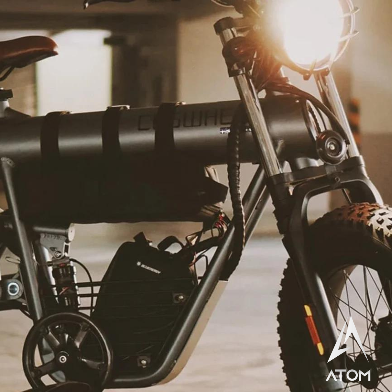 Vélo électrique Fatbike | COSWHEEL T20R | 750W - 1000W | V-max 25 km/h | Autonomie 70 km - Atom Motors