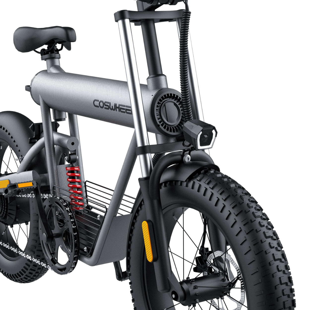 Vélo électrique Fatbike | COSWHEEL T20 | 500 W | V-max 25 km/h | Autonomie 80 km - Atom Motors