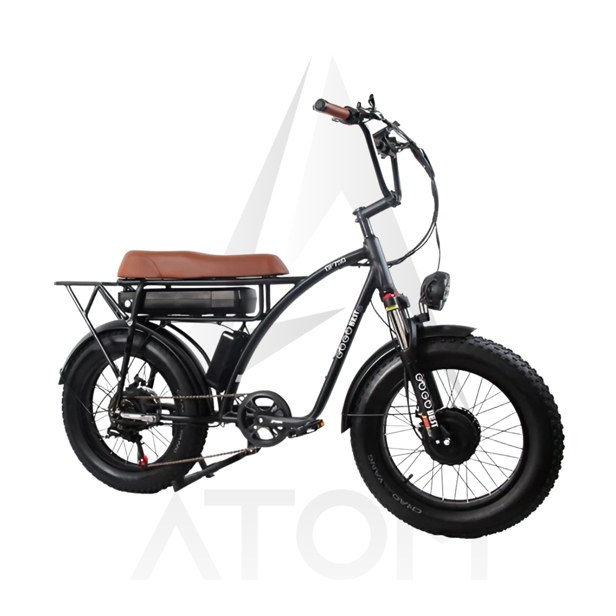 Velo electrique Fatbike Gogobest GF750 2000 W V max 25 km h Au