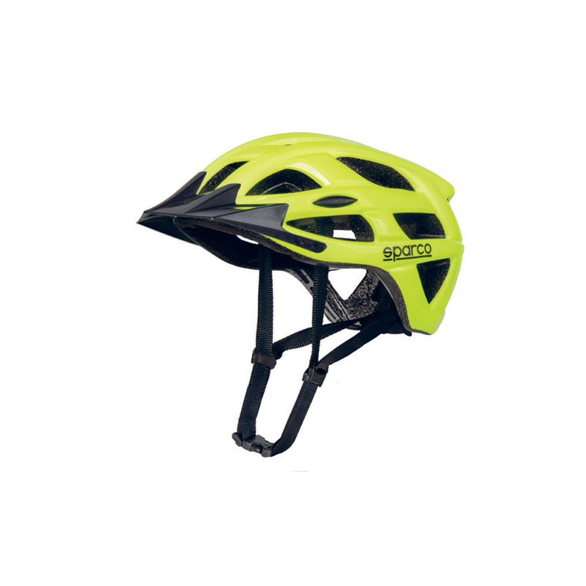 Casque de Cyclisme pour Adultes Sparco S099116GF1S Jaune S - Atom Motors