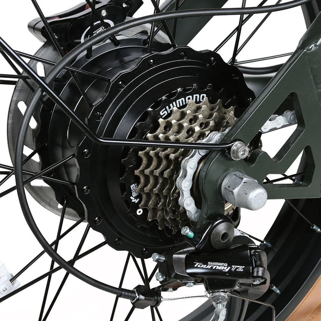 Vélo électrique Fatbike | SAMEBIKE M20 | 1000 W | V-max 25 km/h | Autonomie 80 km - Atom Motors