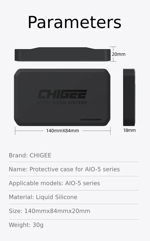 Étui de Protection en Silicone pour AIO-5 Lite | CHIGEE (MFP0130) - Atom Motors