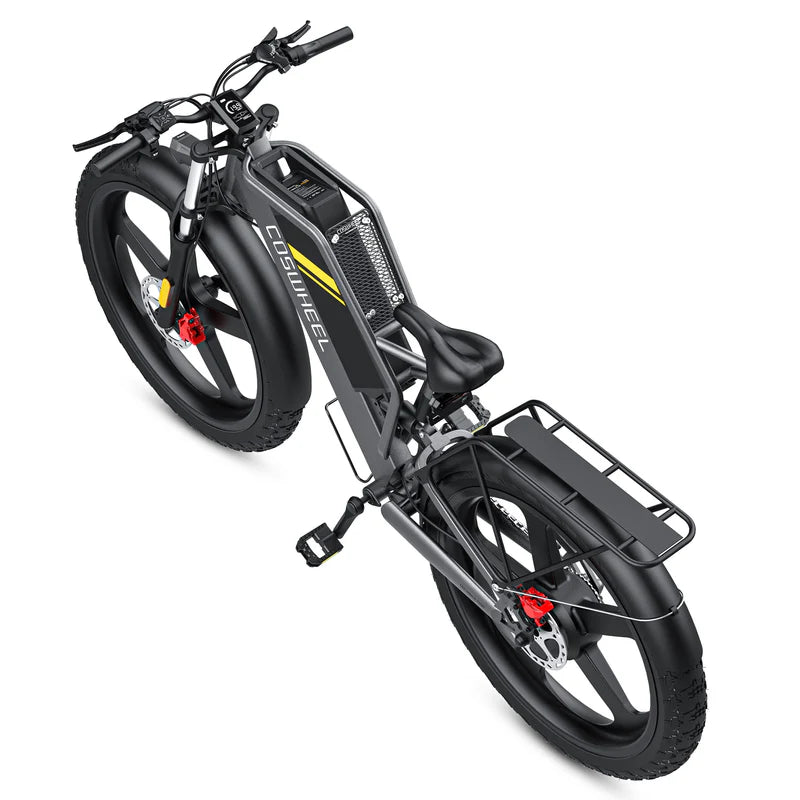 Vélo électrique Fatbike | COSWHEEL T26 | 1000W | V-max 25 km/h | Autonomie 140 km - Atom Motors