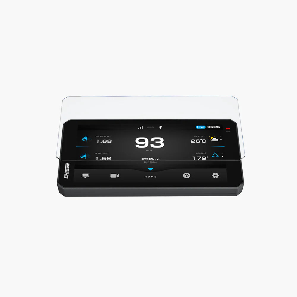 Ecran | CHIGEE MFP0226 | Verre trempé HD | Compatibilité AIO‑6 - Atom Motors
