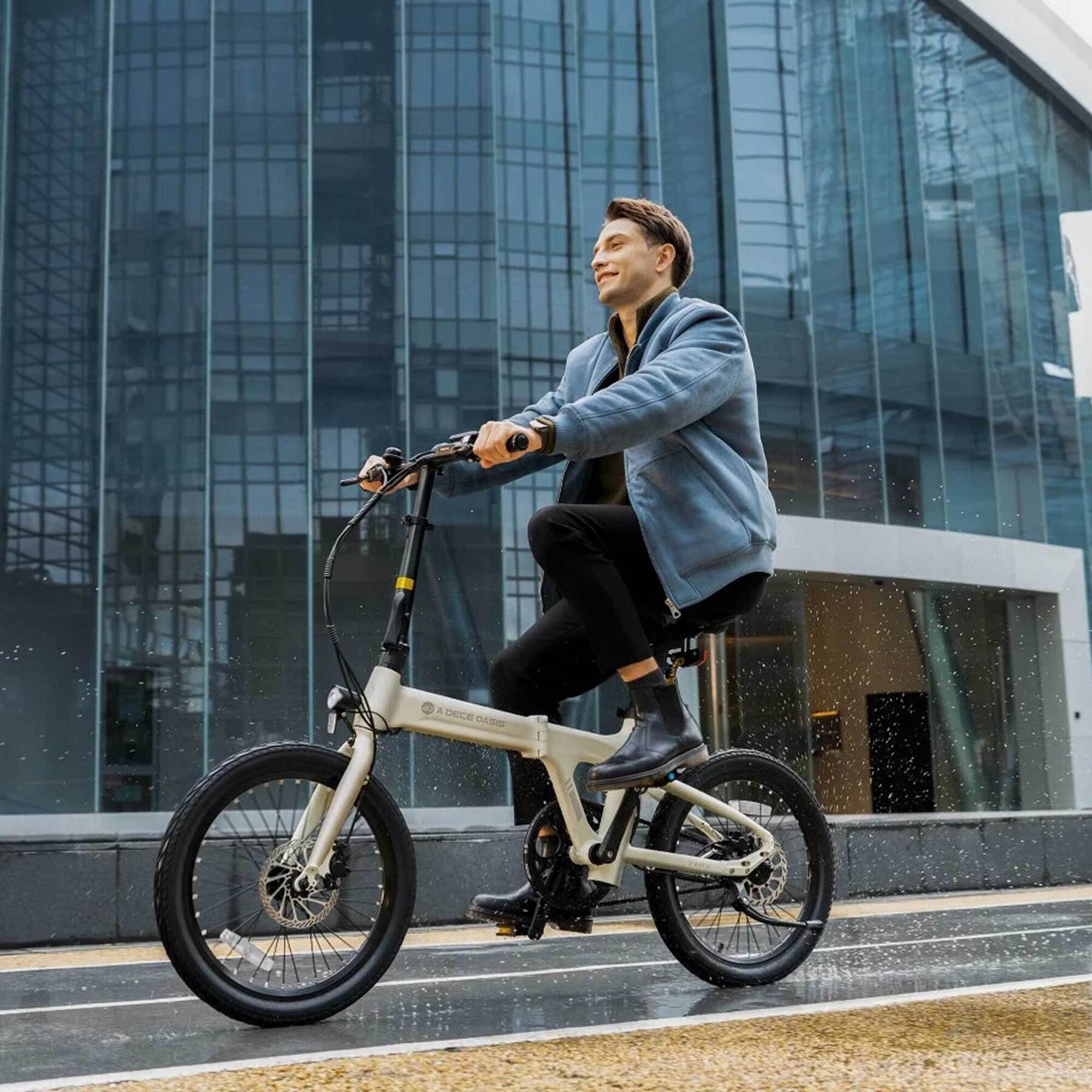 Vélo Électrique | A Dece Oasis ADO A20 Gris| 250 W | V-max 25 km/h | Autonomie 100 km - Atom Motors