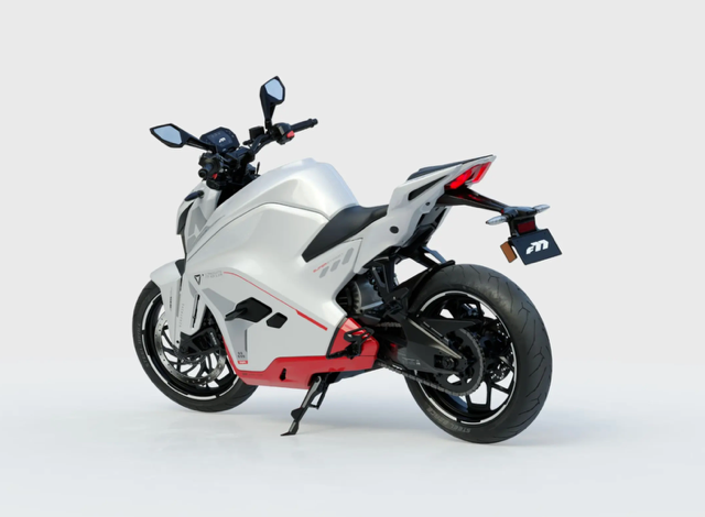 Moto électrique citadine | Ultraviolette F77 Super Street | Puissance ~20 kW | V-max 120 km/h | Autonomie 150-160 km - Atom Motors