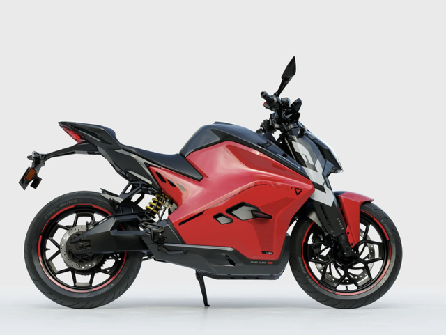 Moto électrique citadine | Ultraviolette F77 Super Street | Puissance ~20 kW | V-max 120 km/h | Autonomie 150-160 km - Atom Motors