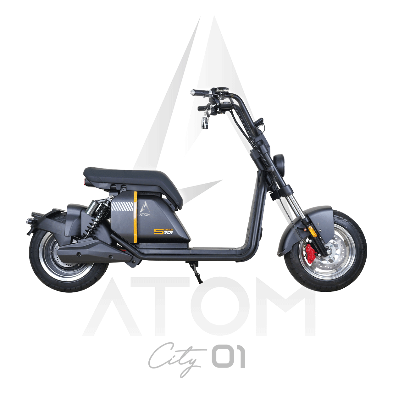 Scooter électrique, Atom City 01 | 3000 W | 50 cc - Atom Motors