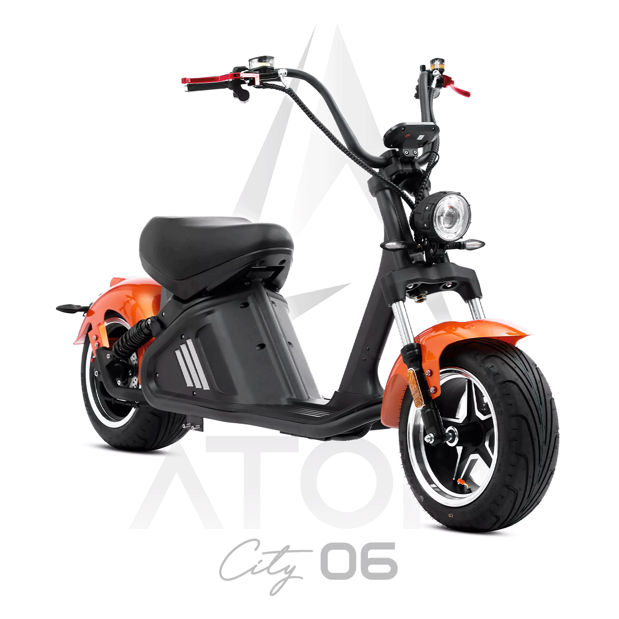 Scooter électrique, Atom City 01, 3000 W, 50 cc