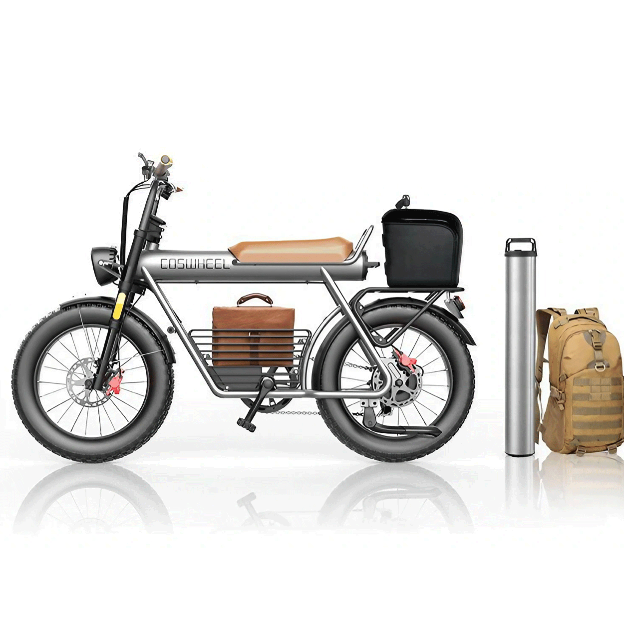 Vélo électrique Fatbike | COSWHEEL CT20 | 750W / 1000 W - Atom Motors