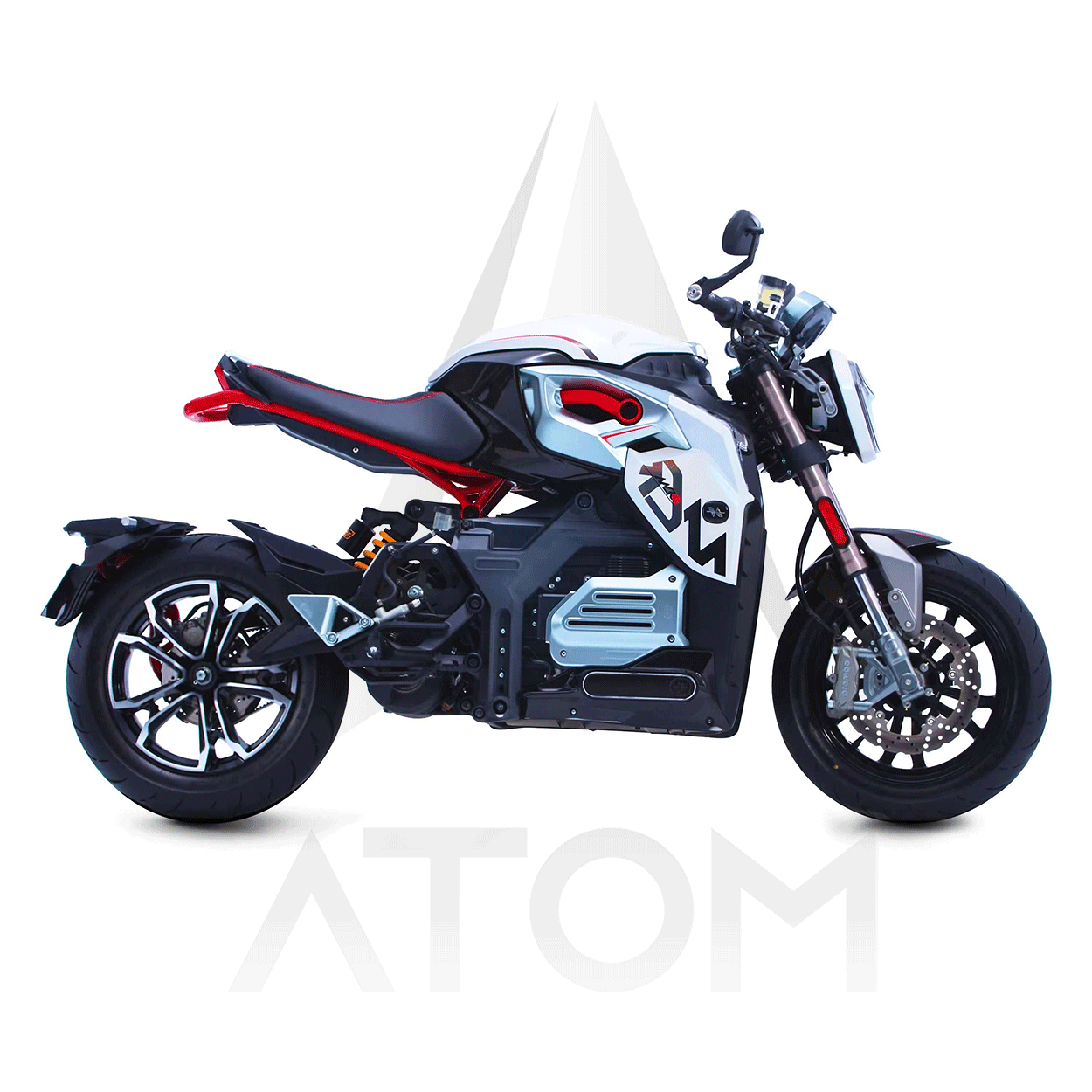 Moto électrique, OVAOBIKE MCR-S | 11 000 W | 125 cc | V-max 148 km/h | Autonomie 210 km - Atom Motors