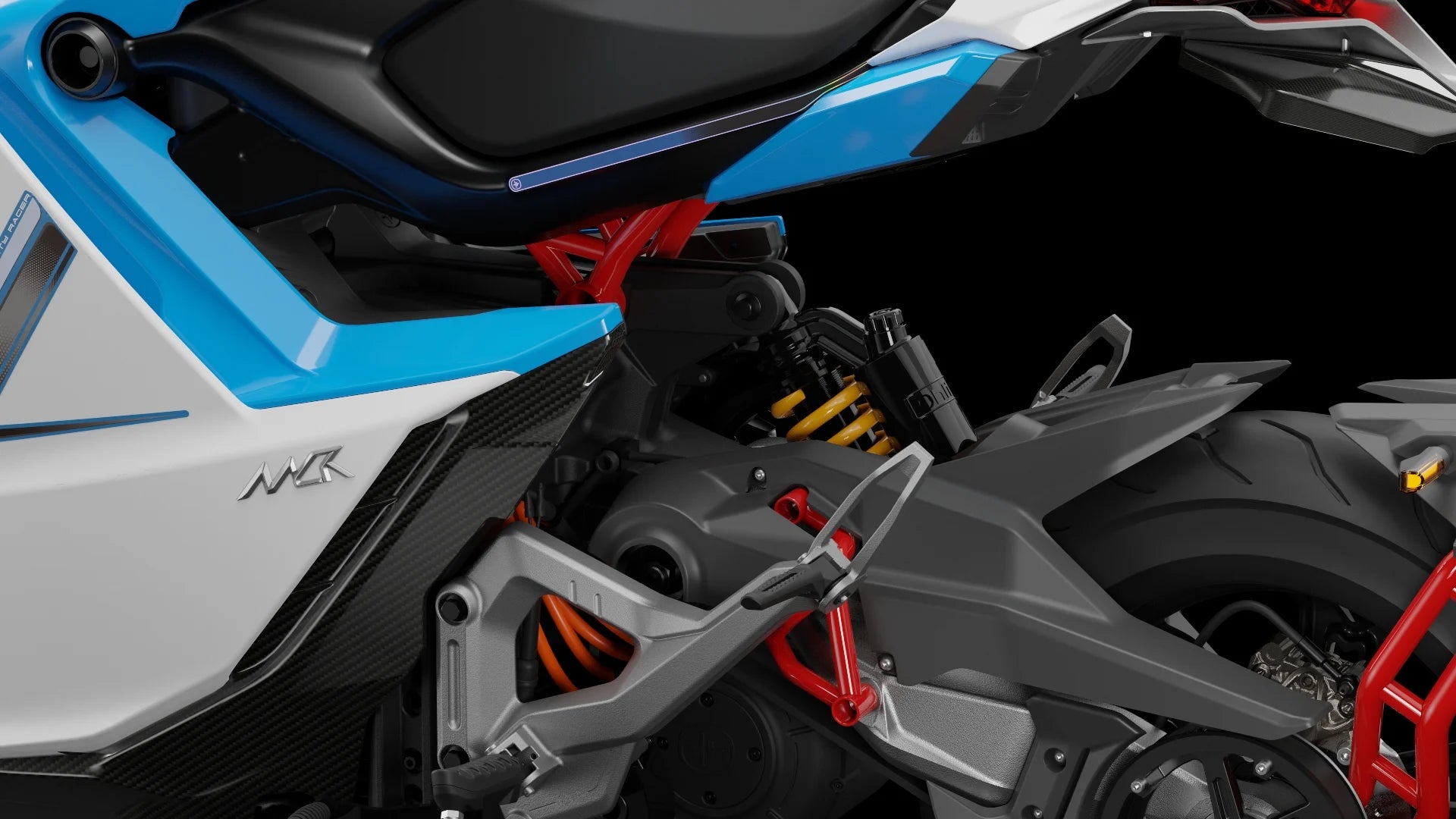Moto électrique, OVAOBIKE MCR-M | 11 000 W | 125 cc | V-max 130 km/h | Autonomie 230 km - Atom Motors